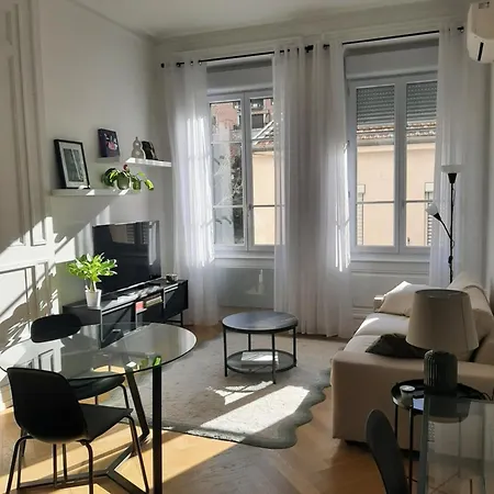 T2 Haussmannien Climatise - Saxe Gambetta Lyon